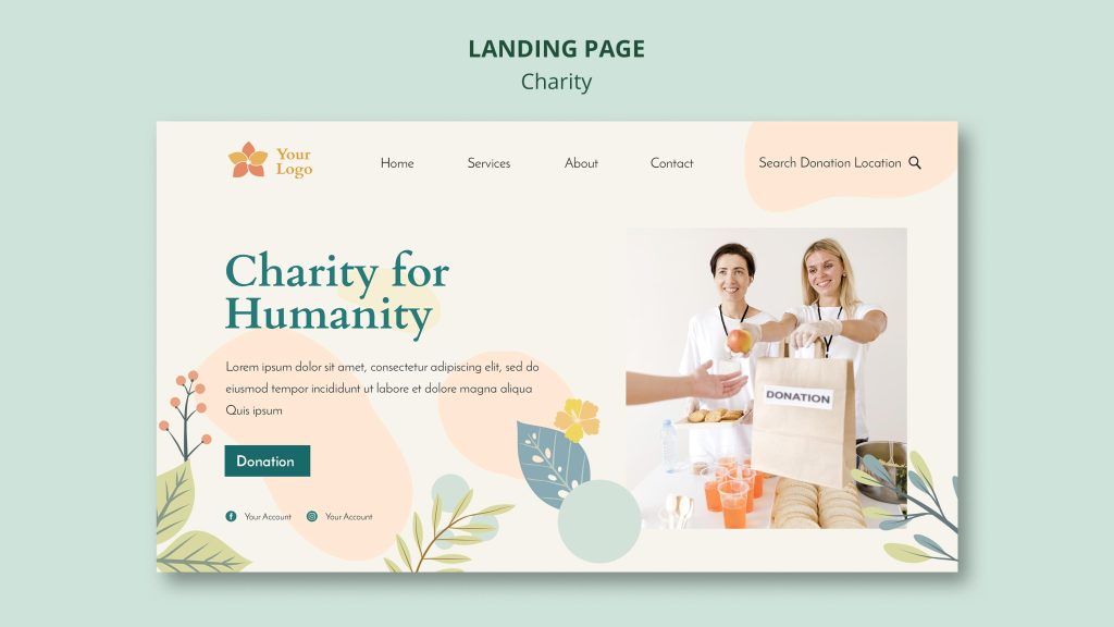 website for nonprofit