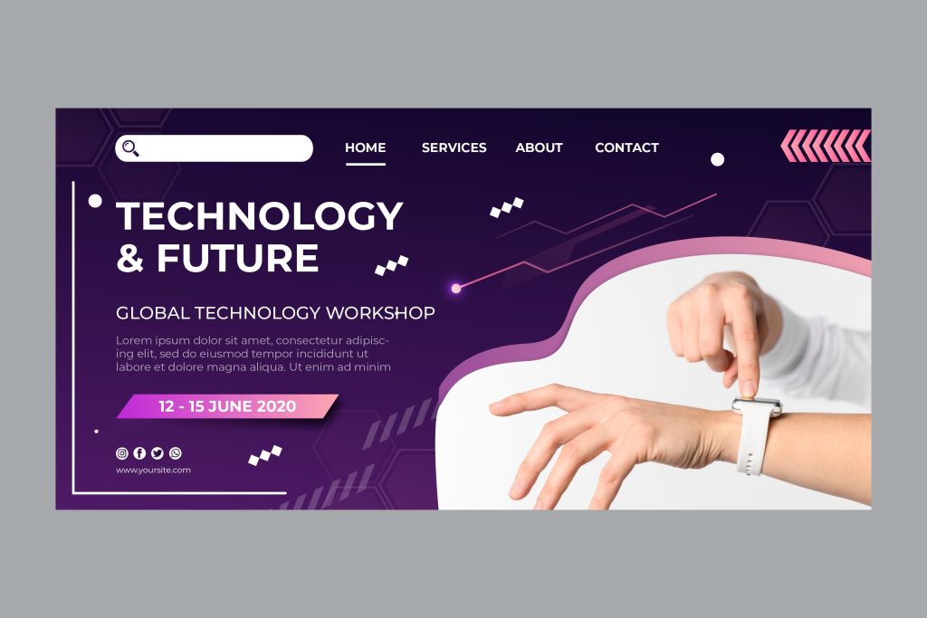 technology site design