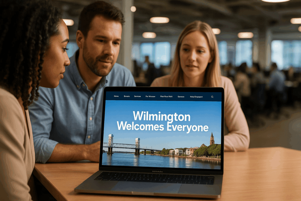 municipal website design in North Carolina